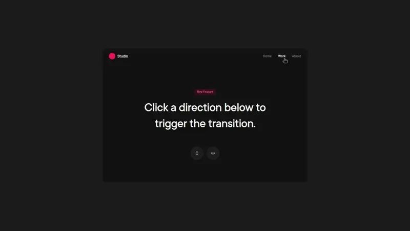 Curtain Page Transition