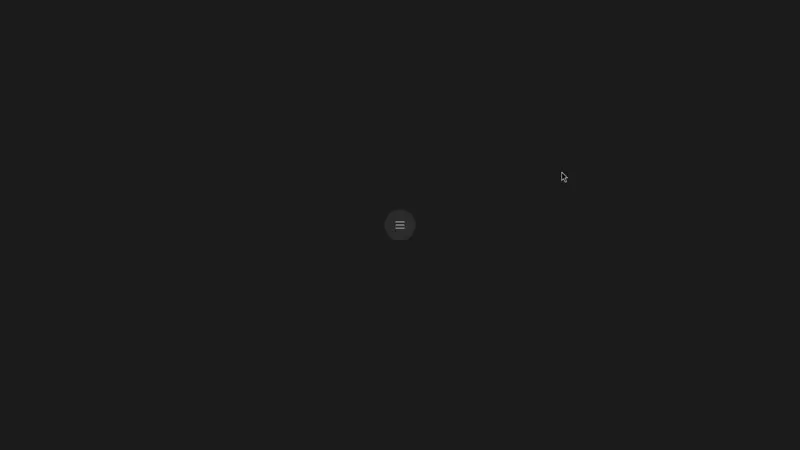 Radial Gooey Menu