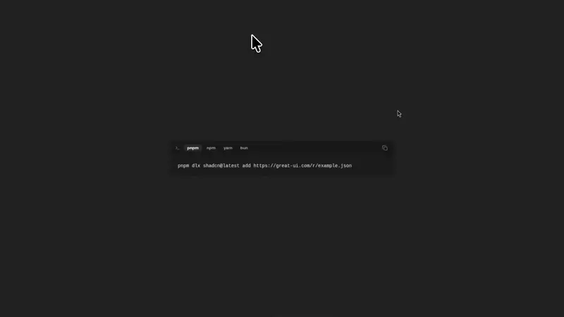 Scrambled Install Command