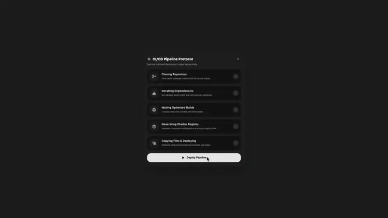 Deployment Checklist